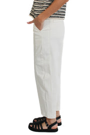 Eli White High Rise Arched Jeans