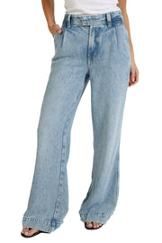 Pleated Trouser Jeans