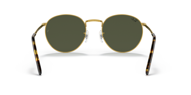 New Gold Round Metal Ray-Bans