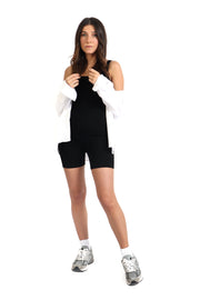 Active Ribbed Romper