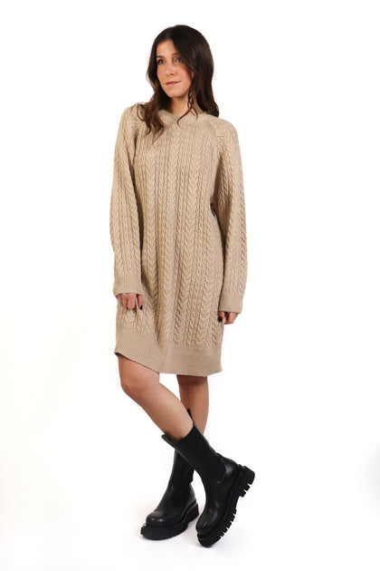 Cable Knit Sweater Dress – Thursdays