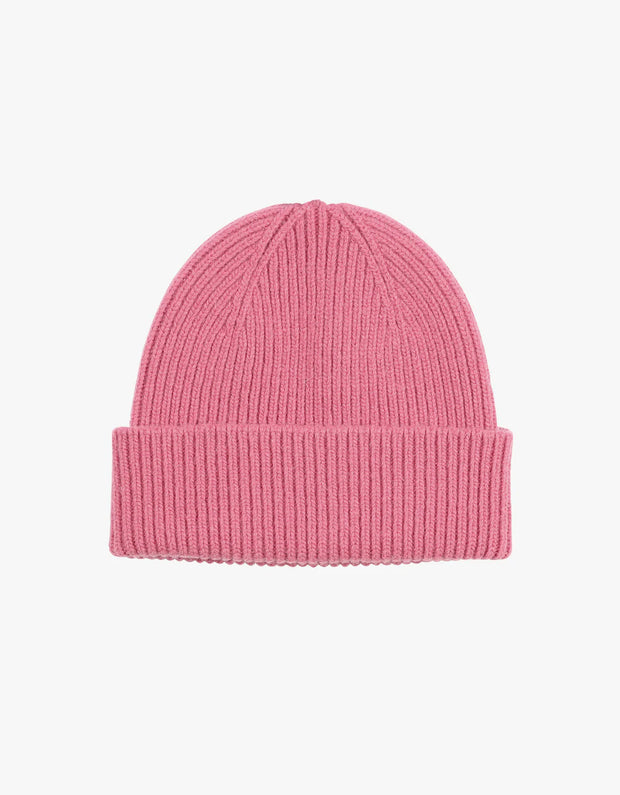 Bubblegum Pink Merino Wool Hat