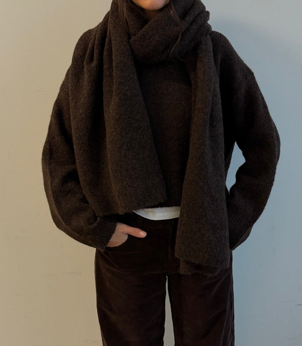 Eva Chocolate Brown Sweater