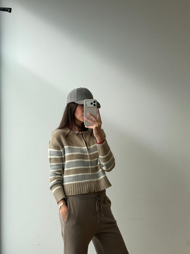Chimmy Stripe Cardigan