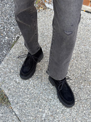 Gina Black Wallabee