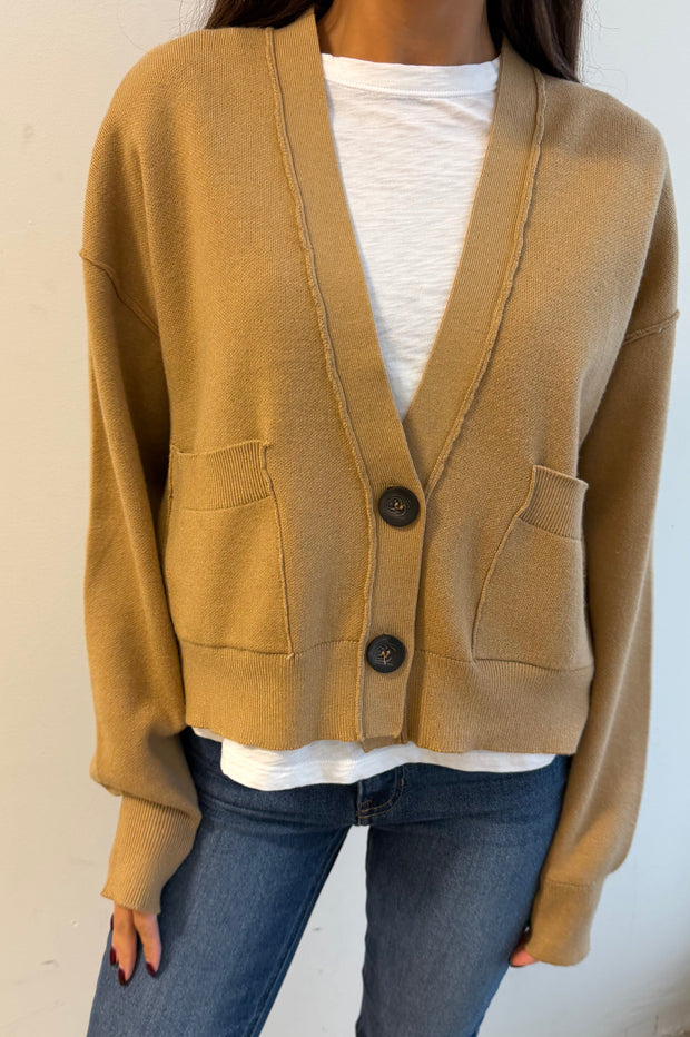 Patsy Camel Cardigan