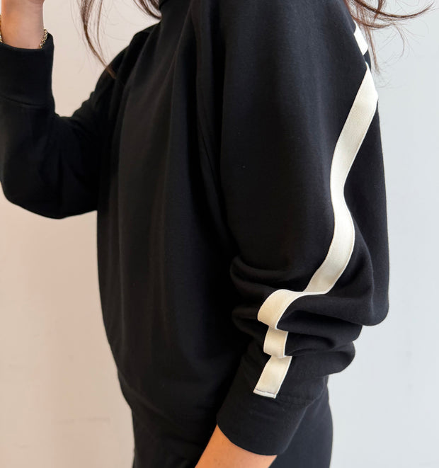 Frankie Black Sweatshirt