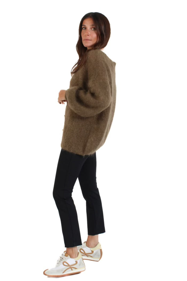 Brown Cornelia Cardigan