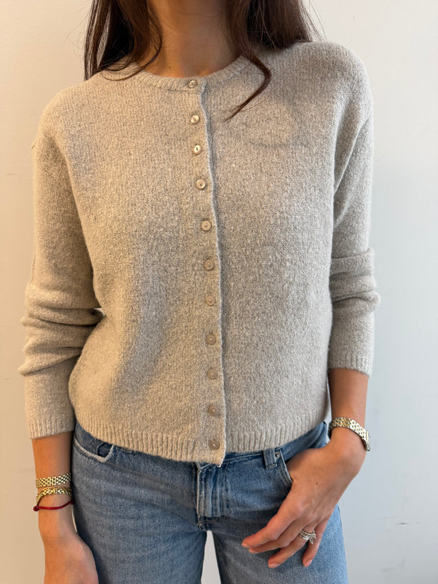 Greige Twist Cardigan