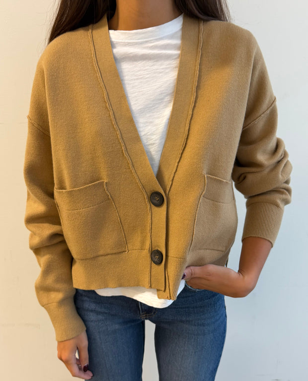 Patsy Camel Cardigan