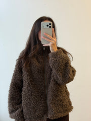 Janna Brown Sherpa Jacket