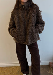 Janna Brown Sherpa Jacket