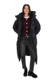 Dark Navy Puffer Coat