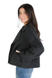 Extreme Grey Peacoat