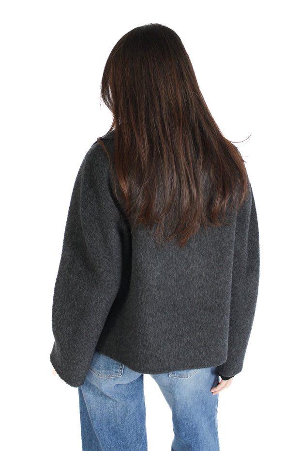 Extreme Grey Peacoat