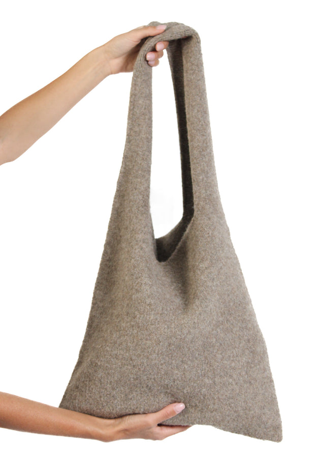 Driftwood Knit Tote Bag