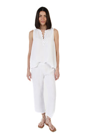 White Gauze Pant