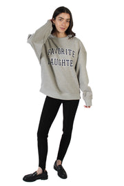 Heather Grey Collegiate Sweatshirt