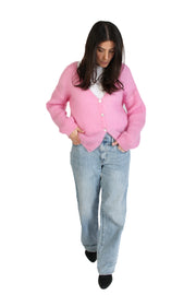 Cornelia Soft Berry Cardigan