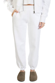 Zara White Sweatpant