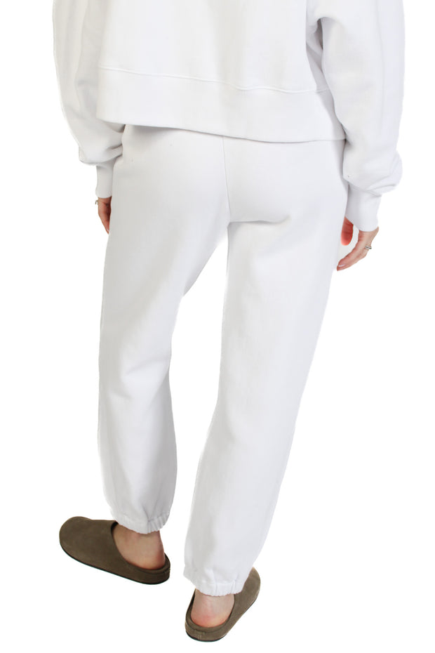 Zara White Sweatpant