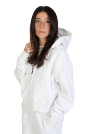 Highland White Zip Up