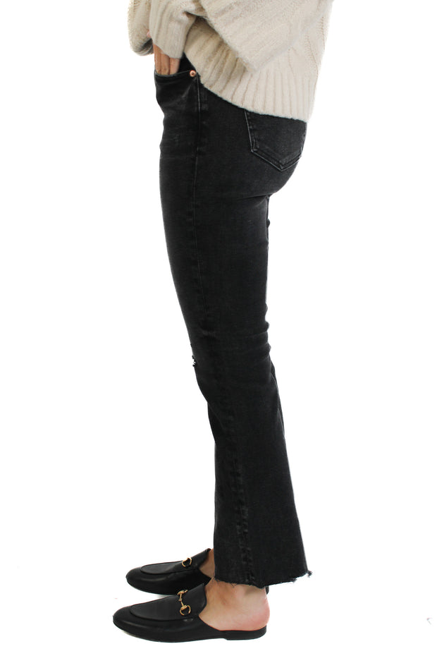 Lennon Grey High Rise Jeans