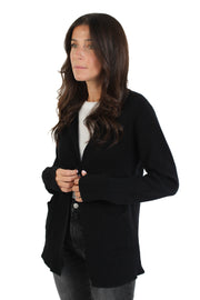 Black Knit Blazer