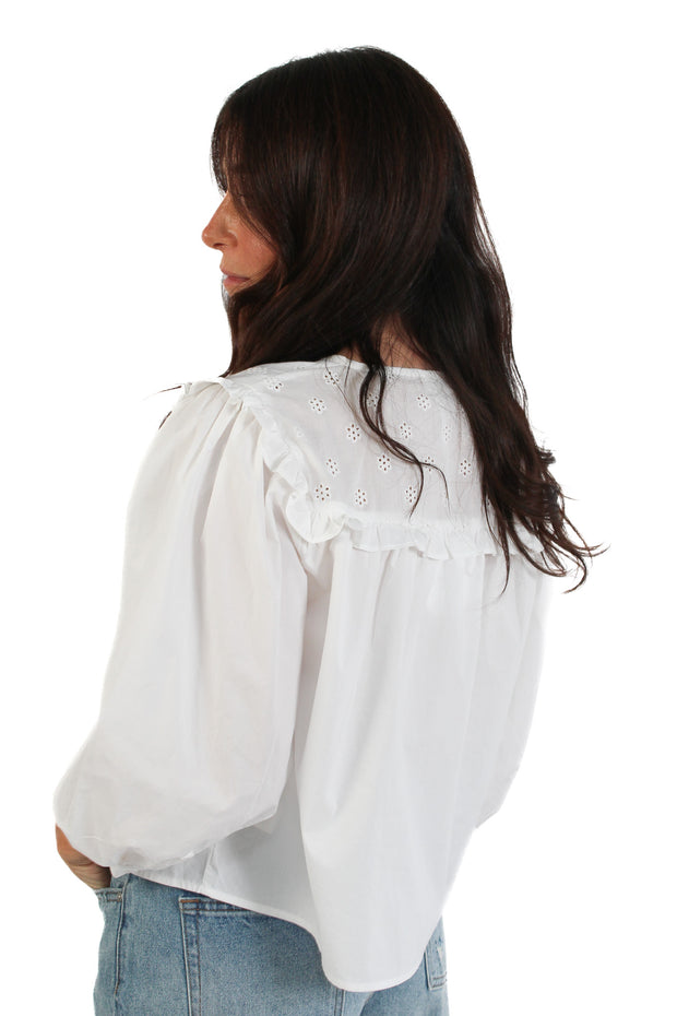 Long Sleeve Bow Blouse