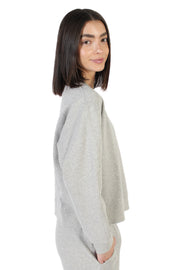 Ynez Light Heather Grey Sweater