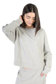 Ynez Light Heather Grey Sweater