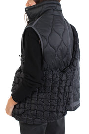 Large Black Quilt Bag