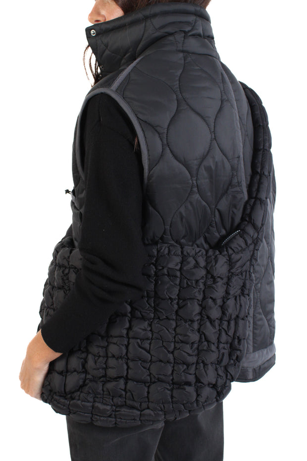 Large Black Quilt Bag