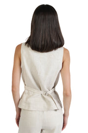 Flax Linen Vest