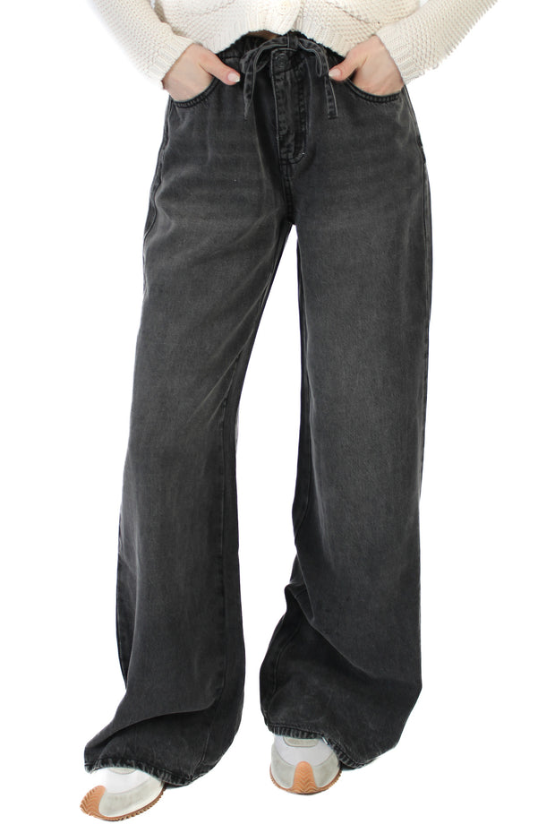 Charcoal Lounge Denim Pant