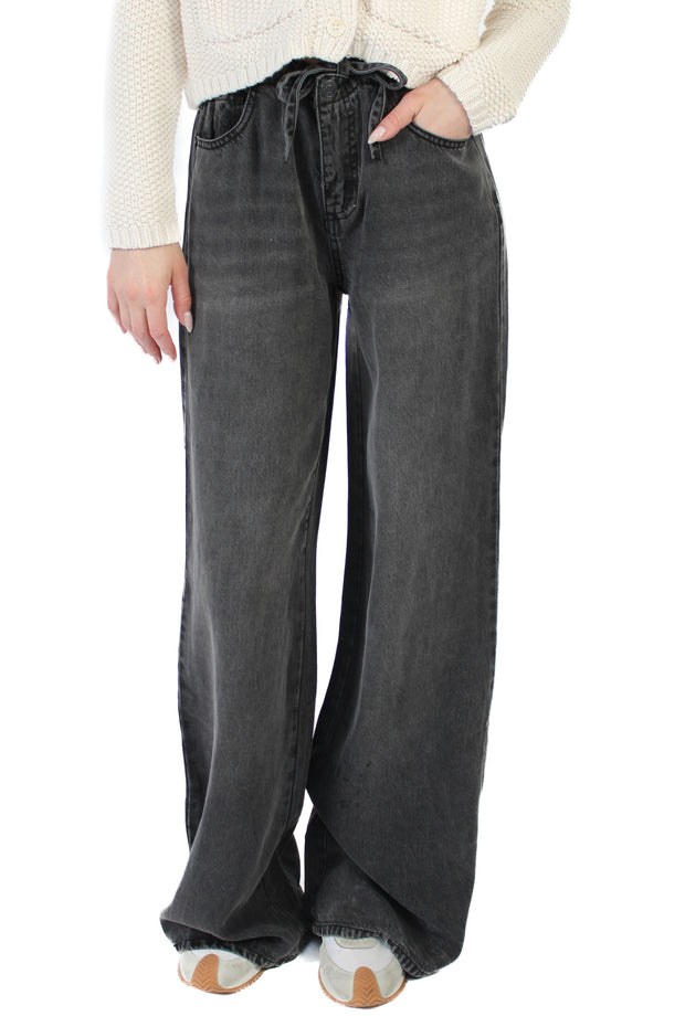 Charcoal Lounge Denim Pant