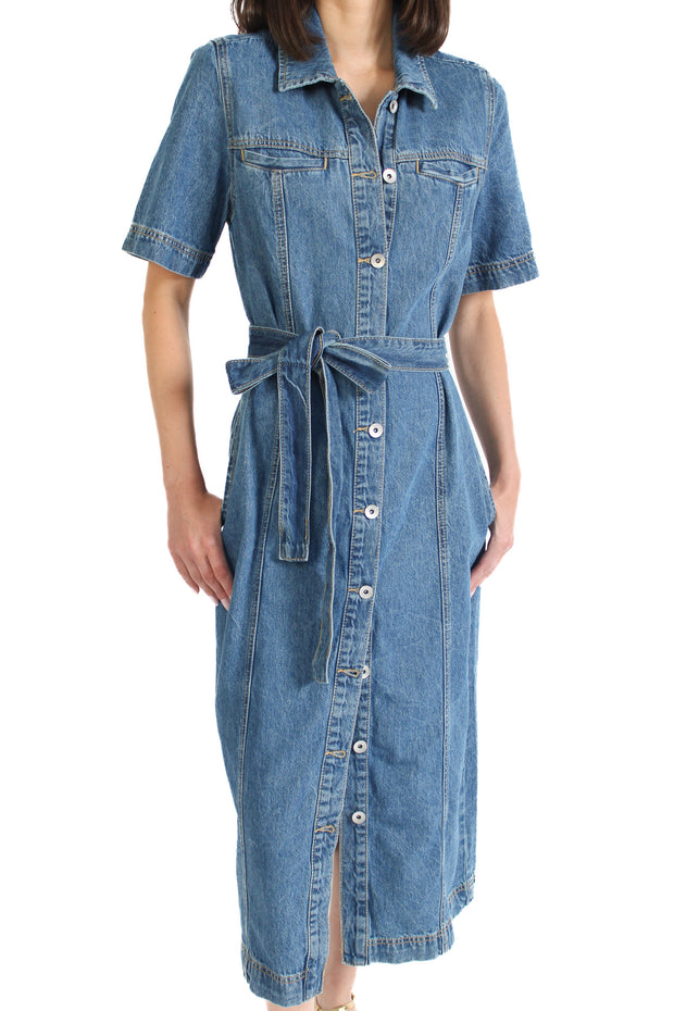 Alma Denim Dress