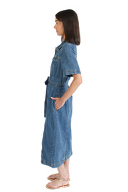 Alma Denim Dress