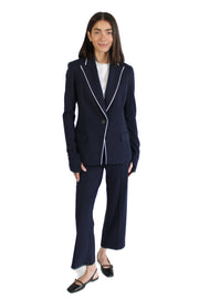 Navy/White Riri Thumbhole Blazer