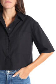 Poplin Cropped Shirt