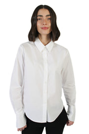 Riri White Cotton Shirt