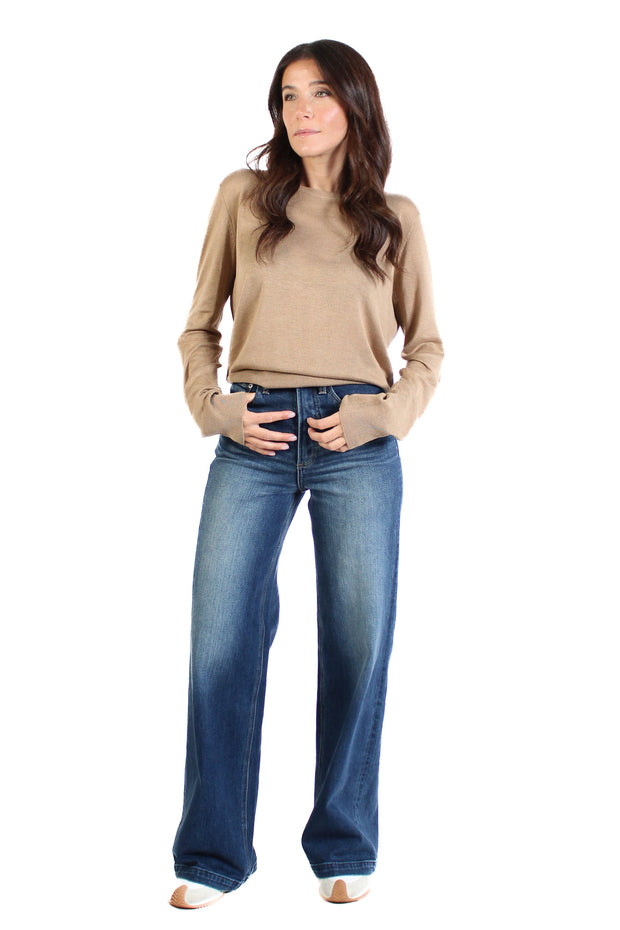 Lana High Rise Ultra Wide Jean