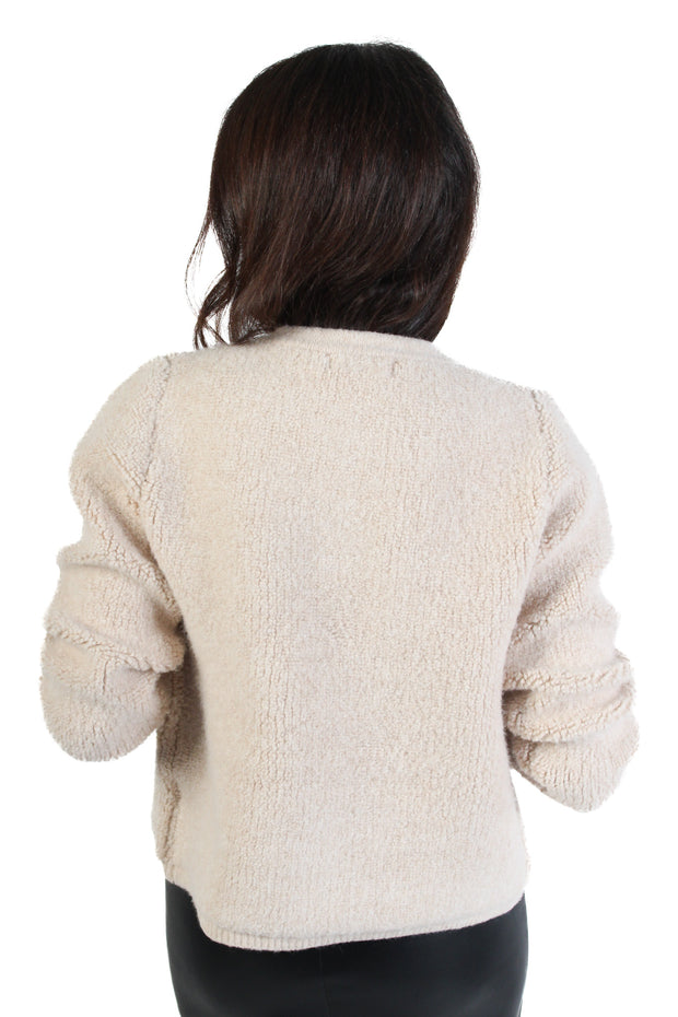 Ellie Sand Sherpa Jacket