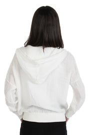 Linen Hooded Jacket
