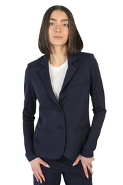 Navy Riri Ponte Fitted Blazer