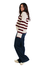 Magda Stripe Sweater