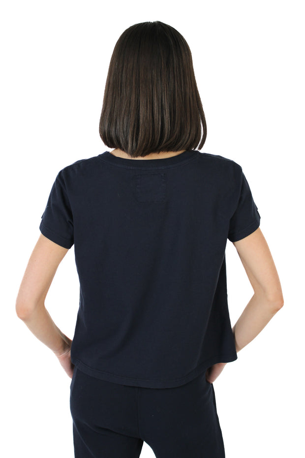 Navy Topanga Short Sleeve