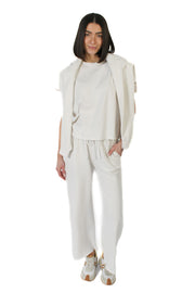 Beach Organic Fleece Wide Leg Pant