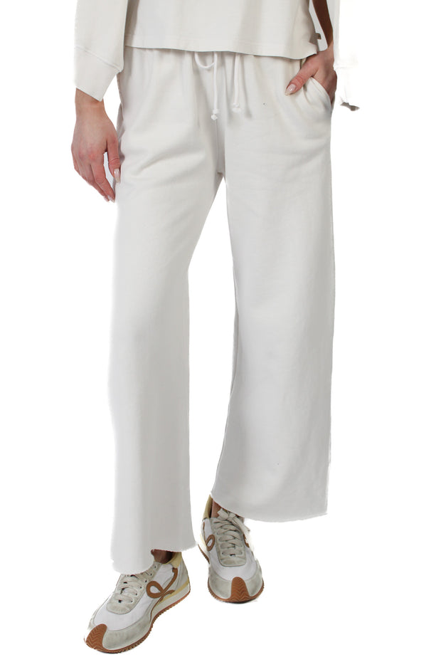 Beach Organic Fleece Wide Leg Pant