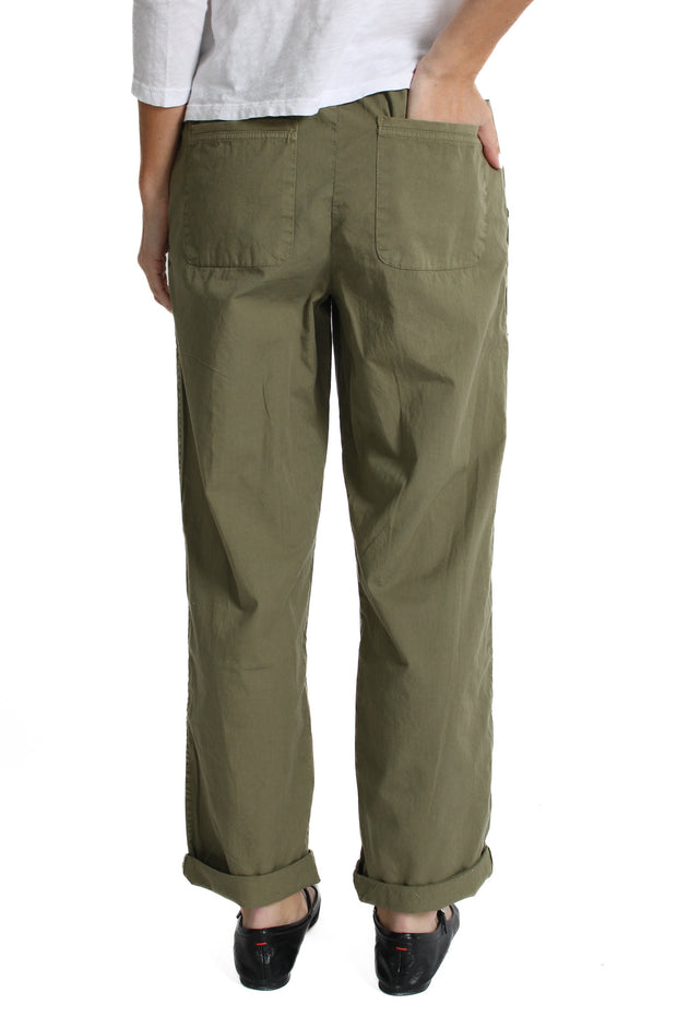 Misty Forest Cotton Twill Pant